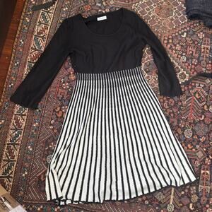 Calvin Klein A-Line Gradient Knit Dress